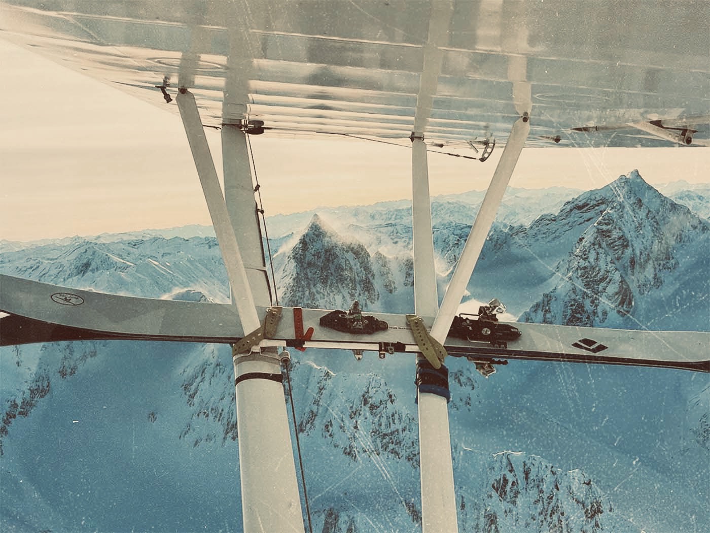 BaseLayer-2 skis on plane